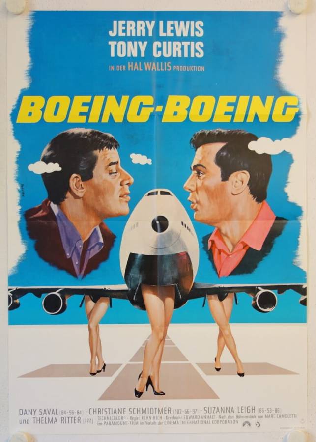 Boeing Boeing re-release german movie poster